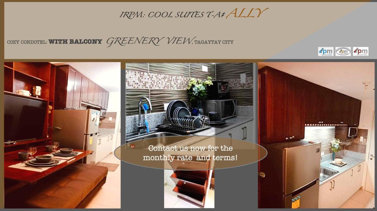 Irpm Coolsuites #Ally Wind Residences 1Br Tower A Greenery View Tagaytay City Εξωτερικό φωτογραφία